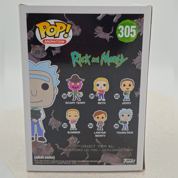 Funko POP! Rick and Morty Young Rick #305 Hot Topic Exclusive Vinyl Figure - Picture 4 of 7